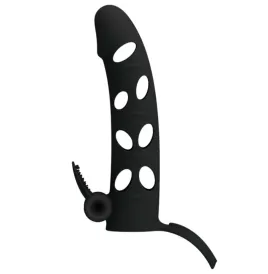 PRETTY LOVE - COPERTURA IN SILICONE CON VIBRAZIONE 15.2 CM