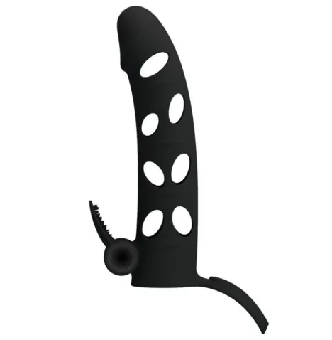 PRETTY LOVE - COPERTURA IN SILICONE CON VIBRAZIONE 15.2 CM