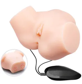 CRAZY BULL - REALISTISCHER VAGINA- UND ANUS-VIBRATOR SAMANTHA