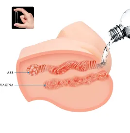 CRAZY BULL - REALISTISCHER VAGINA- UND ANUS-VIBRATOR SAMANTHA