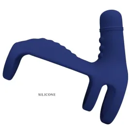 PRETTY LOVE - ELISH VIBRATIONSRING MIT VERLNGERUNG BLAU