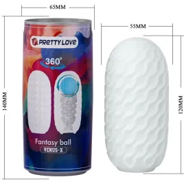PRETTY LOVE - MASTURBATEUR HOMME VENUS X BLANC
