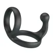 CRAZY BULL - ANELLO DOPPIO PER PENE E TESTICOLI FLORIAN NERO