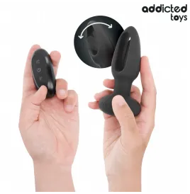 ADDICTED TOYS - PLUG ANALE CON LINGUA VIBRANTE E TELECOMANDO