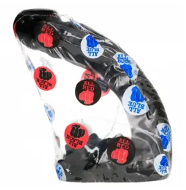 ALL BLACK - DILDO REALISTIC 19 CM