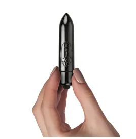 ROCKS-OFF - VIBRATING BULLET RO-80MM MIDNIGHT METAL