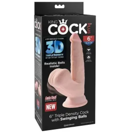 KING COCK - PLUS BALLES GODE 3D 12.7 CM