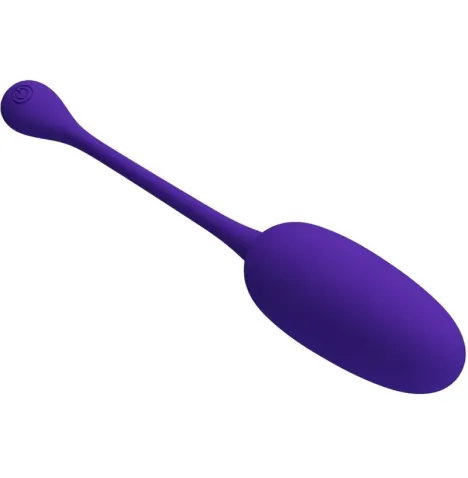 PRETTY LOVE - KNUCKER PURPLE RECHARGEABLE VIBRATING EGG
