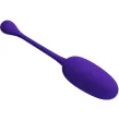 PRETTY LOVE - KNUCKER PURPLE RECHARGEABLE VIBRATING EGG PRETTY LOVE - KNUCKER PURPLE RECHARGEABLE VIBRATING EGG