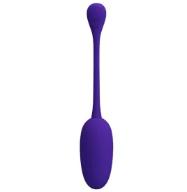 PRETTY LOVE - KNUCKER PURPLE RECHARGEABLE VIBRATING EGG