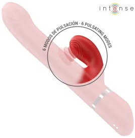 INTENSE - LELE MULTIFUNKTIONSVIBRATOR ROTIEREND and OSZILLATION and STIMULATION ROT