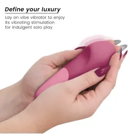 WOMANIZER - VIBE VIBRADOR LAY-ON SILENCIOSO ROSA OSCURO