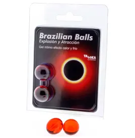 TALOKA - 2 BRASILIANISCHE BLLE, HEISSES UND KALTES EFFEKT, AUFREGENDES GEL
