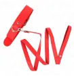 KINK - NECKLACE WITH BELT 116 CM ROJO STRAP ADJUSTABLE 32-50 CM X 8 CM