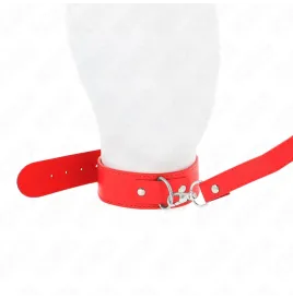 KINK - NECKLACE WITH BELT 116 CM ROJO STRAP ADJUSTABLE 32-50 CM X 8 CM