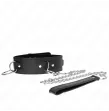 KINK - HALSKETTE MIT LEINE 65 CM 3 RING MODELL 2 VERSTELLBAR 36-43 CM X 5 CM
