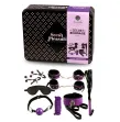 SECRETPLAY - BDSM SET 8PCS VIOLA - NERO. SECRETPLAY - BDSM SET 8PCS VIOLA - NERO.