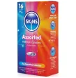 SKINS - ASSORTED PREMIUM CONDOMS PACK 16