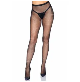 LEG AVENUE - COLLANTS SANS CROTHLESS RÉSILLE