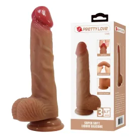 PRETTY LOVE - LISLE REALISTIC DILDO WITH SUCTION CUP 20.6 CM -Ø- 4.2 CM