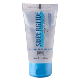 HOT - SUPERGLIDE LIQUID PLEASURE LUBRIFICANTE A BASE DACQUA 30 ML