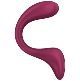 SATISFYER - G FOR GODDESS 2 RABBIT VIBRATOR BOTTLE BORDEAUX