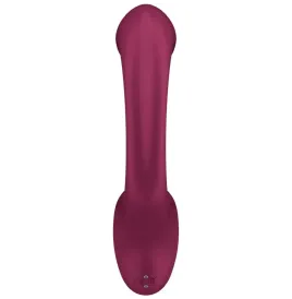 SATISFYER - G FOR GODDESS 2 RABBIT VIBRATOR BOTTLE BORDEAUX
