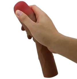 PRETTY LOVE - KYLIAN FUNDA PARA PENE CON EXTENSIÓN DE 7.6 CM MULATO