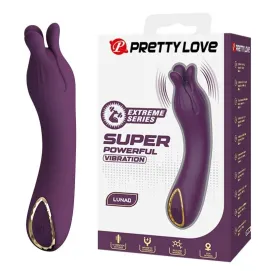 PRETTY LOVE - VIBRATORE RICARICABILE LUNAO 10 FUNZIONI VIOLA