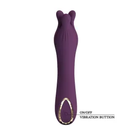 PRETTY LOVE - VIBRATORE RICARICABILE LUNAO 10 FUNZIONI VIOLA