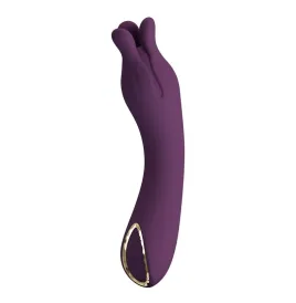 PRETTY LOVE - VIBRATORE RICARICABILE LUNAO 10 FUNZIONI VIOLA