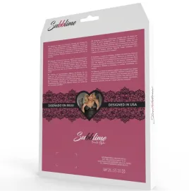 SUBBLIME - QUEEN PLUS LACE PEIGNOIR MANICHE SVASATE