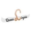 QUEEN LINGERIE - LINGERIE-HNGER 27.5 CM 1 EINHEIT QUEEN LINGERIE - LINGERIE-HNGER 27.5 CM 1 EINHEIT