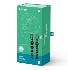 SATISFYER - LOVE BEADS NEGRO