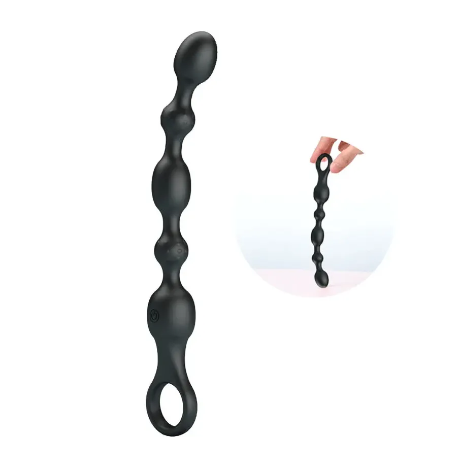 PRETTY LOVE - VAN ANAL BALLS 10 VIBRATIONS RECHARGEABLE SILICONE