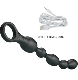PRETTY LOVE - VAN ANAL BALLS 10 VIBRAZIONI IN SILICONE RICARICABILE