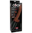 KING COCK - PLUS TRIPLA MINACCIA TONO DELLA PELLE MARRONE KING COCK - PLUS TRIPLA MINACCIA TONO DELLA PELLE MARRONE