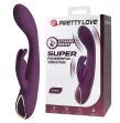 PRETTY LOVE - EMMA VIBRADOR CON ESTIMULADOR RABBIT MORADO PRETTY LOVE - EMMA VIBRADOR CON ESTIMULADOR RABBIT MORADO