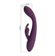 PRETTY LOVE - EMMA RABBIT LILA VIBRATOR MIT STIMULATOR PRETTY LOVE - EMMA RABBIT LILA VIBRATOR MIT STIMULATOR