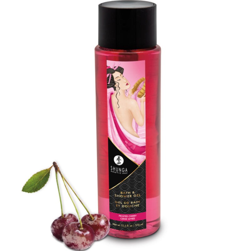 SHUNGA - BADE and DUSCHGEL FROSTED CHERRY 370 ML SHUNGA - BADE and DUSCHGEL FROSTED CHERRY 370 ML