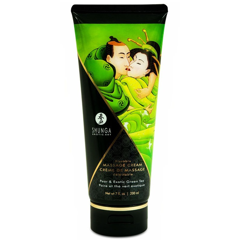 SHUNGA - BIRNE and GRÜNER TEE MASSAGECREME 200 ML