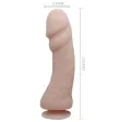 BAILE - THE BIG PENIS DILDO CON VIBRACIÓN NATURAL 23.5 CM