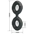 CRAZY BULL - RADWAN ANILLO DOBLE SILICONA MODELO 19 CRAZY BULL - RADWAN ANILLO DOBLE SILICONA MODELO 19