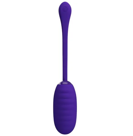 PRETTY LOVE - KIRK RECHARGEABLE VIBRATING EGG PURPLE