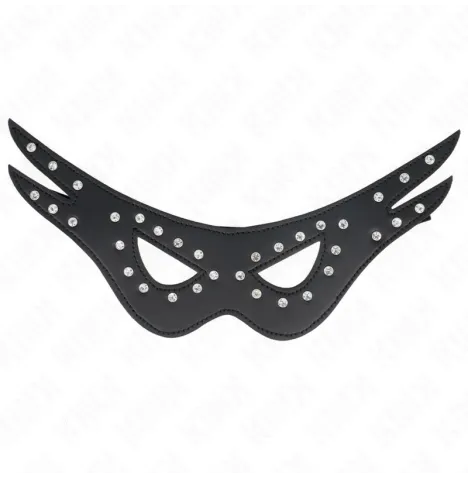 KINK - SEXY LEATHERETTE MASK MODEL 2 27 x 13 CM
