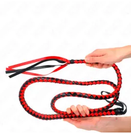 KINK - RED LONG SNAKE WHIP 210 CM