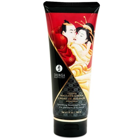 SHUNGA - ERDBEER-CAVA-MASSAGECREME 200 ML