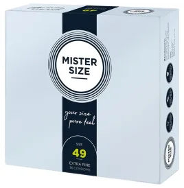 MISTER SIZE - KONDOMGRÖSSE S 49 MM (36 EINHEITEN)