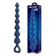 MR PLAY - PERLES ANALES EN SILICONE BLEU ET PLUG ANAL 26,7 CM