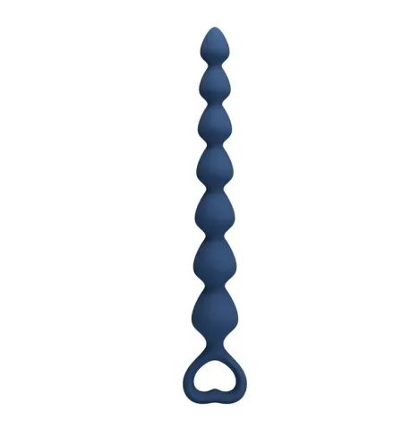 MR PLAY - BOLAS ANALES Y PLUG ANAL SILICONA AZUL 26,7 CM